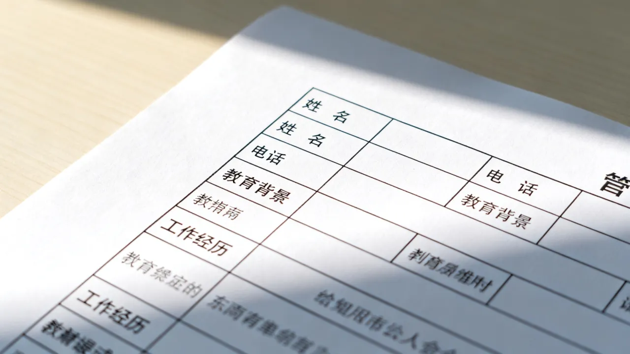 应聘填表怎么填写,简历表格填写技巧有哪些-图3 应聘填表怎么填写,简历表格填写技巧有哪些-图3