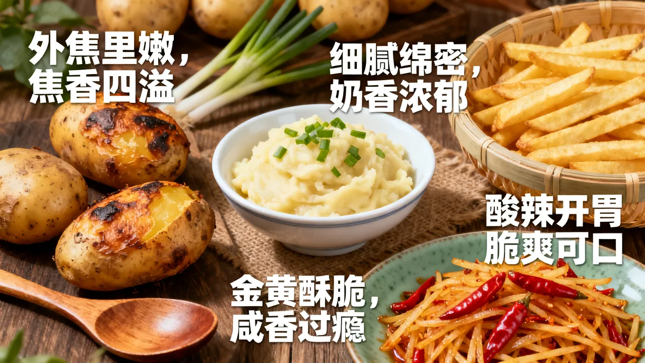 怎么夸土豆好吃,土豆有哪些神仙吃法让人欲罢不能?-图2 怎么夸土豆好吃,土豆有哪些神仙吃法让人欲罢不能?-图2