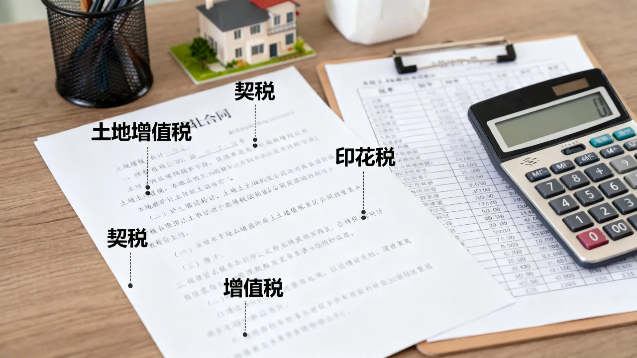 土地转让如何交税?土地转让需要缴纳哪些税费及比例?-图3 土地转让如何交税?土地转让需要缴纳哪些税费及比例?-图3