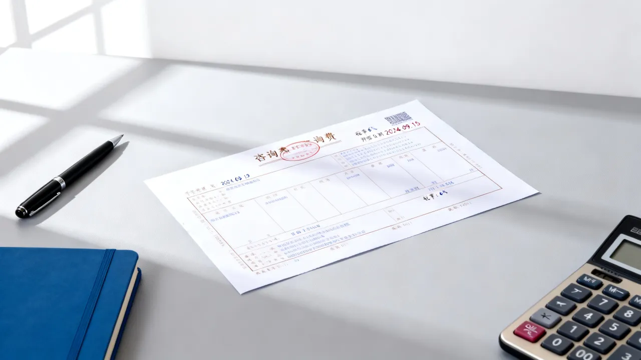 咨询费发票如何开?企业收到的咨询费发票如何开具?-图2 咨询费发票如何开?企业收到的咨询费发票如何开具?-图2