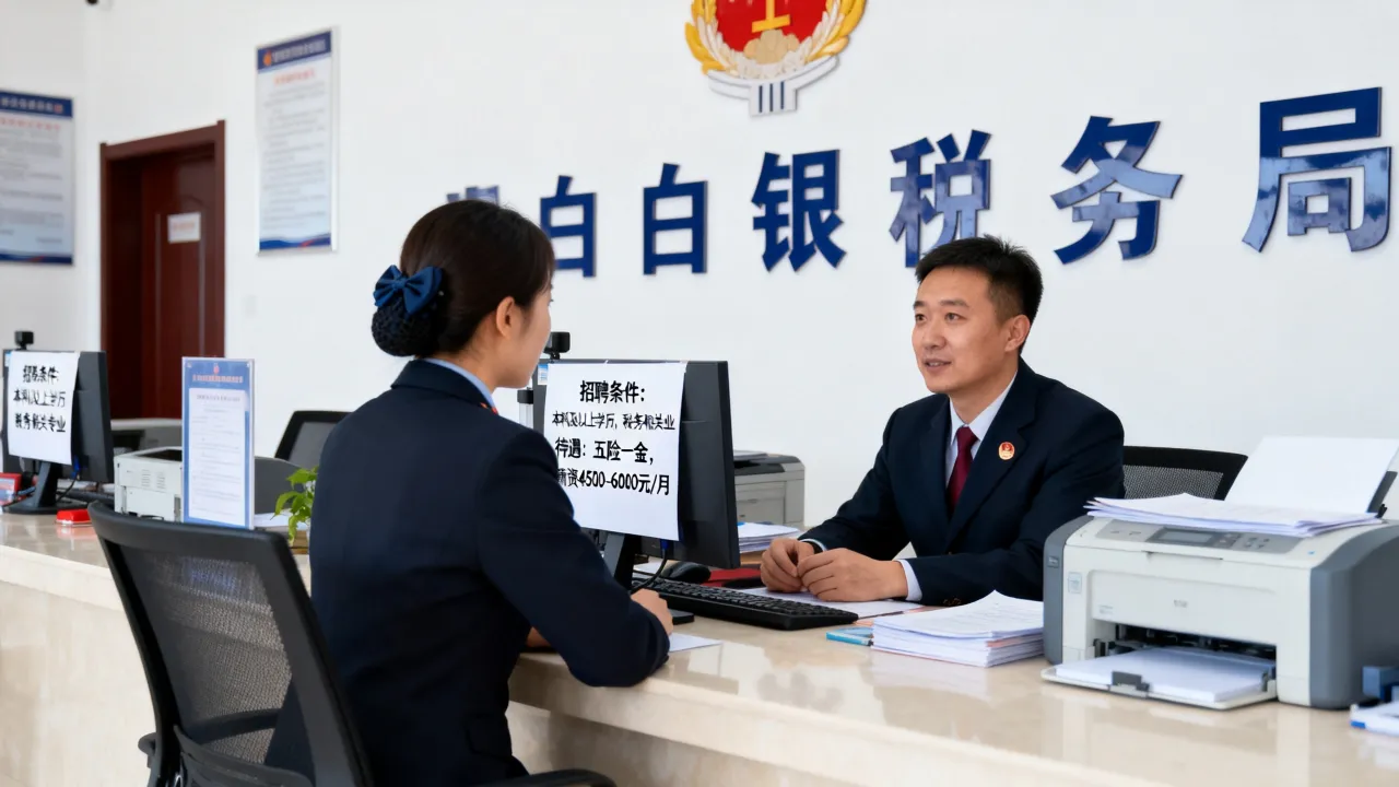 白银税务局大厅人员招聘有什么条件,待遇怎么样-图3 白银税务局大厅人员招聘有什么条件,待遇怎么样-图3