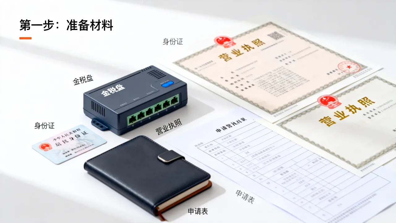 如何申请金税盘,办理流程需要哪些材料?