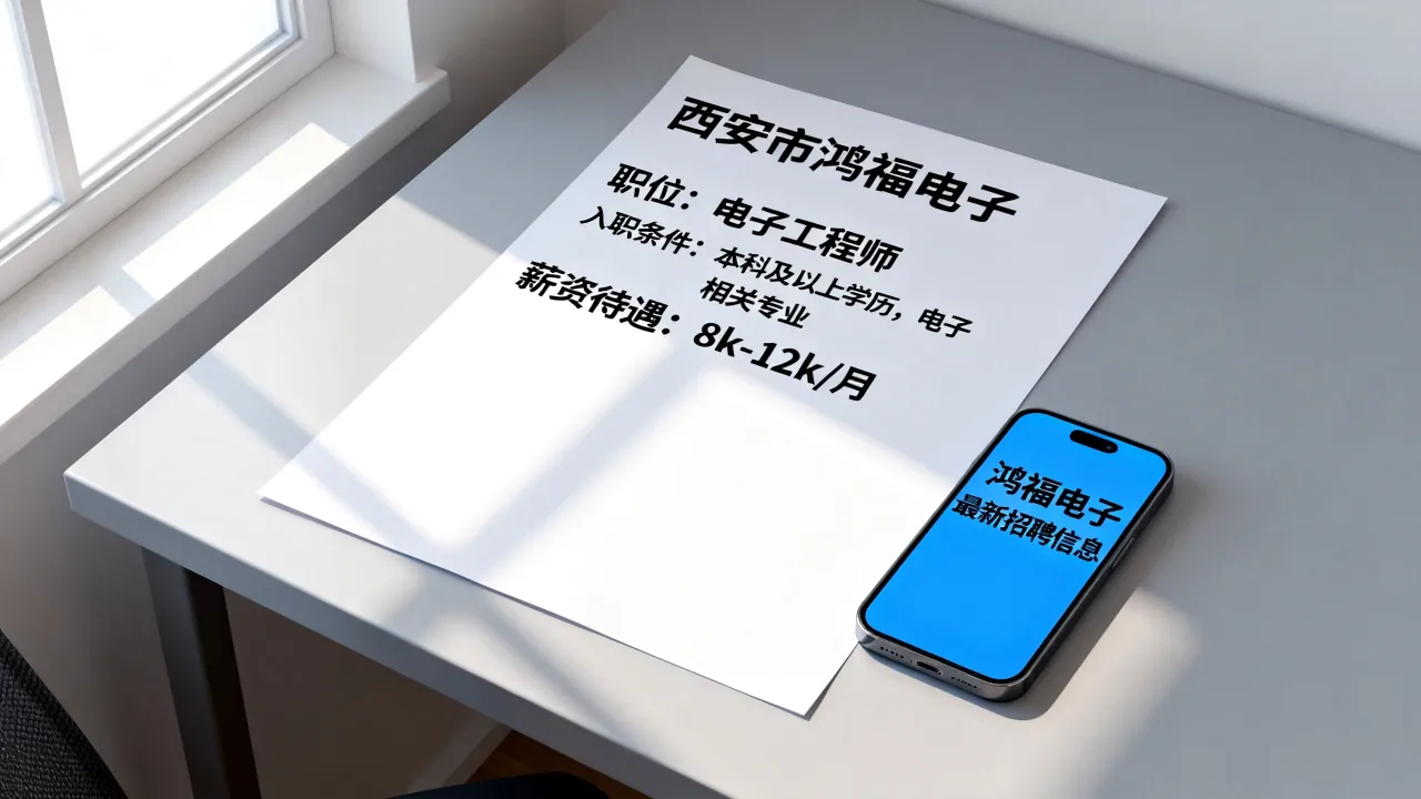 西安市鸿福电子招聘信息最新发布，入职条件有哪些？，鸿福电子招聘薪资待遇