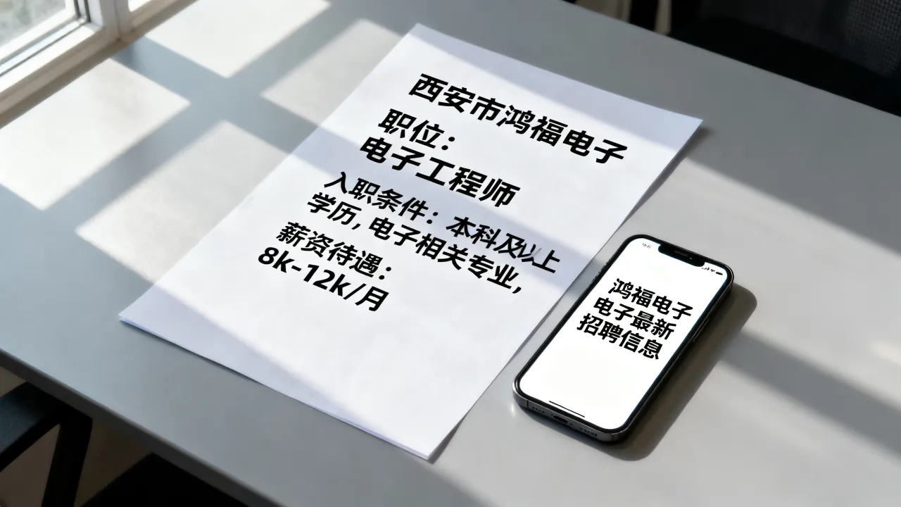 西安市鸿福电子招聘信息最新发布,入职条件有哪些?,鸿福电子招聘薪资待遇-图2 西安市鸿福电子招聘信息最新发布,入职条件有哪些?,鸿福电子招聘薪资待遇-图2