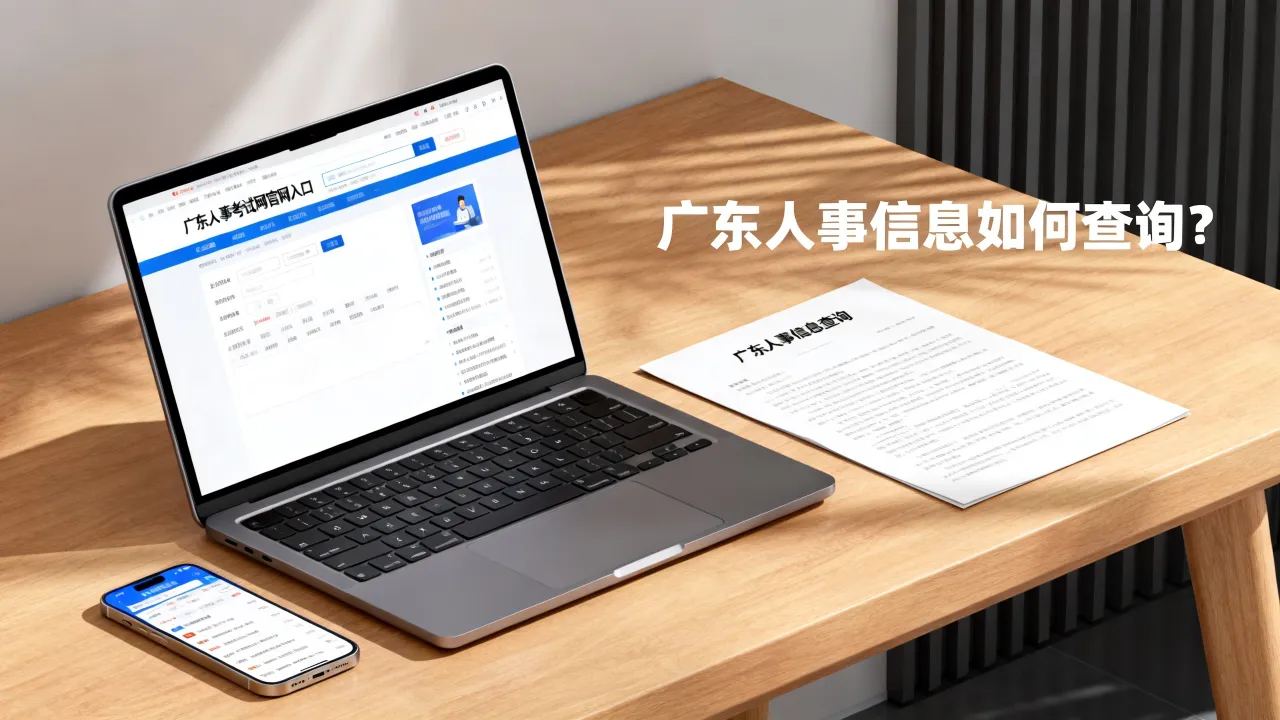 广东人事信息如何查询?,广东人事考试网官网入口