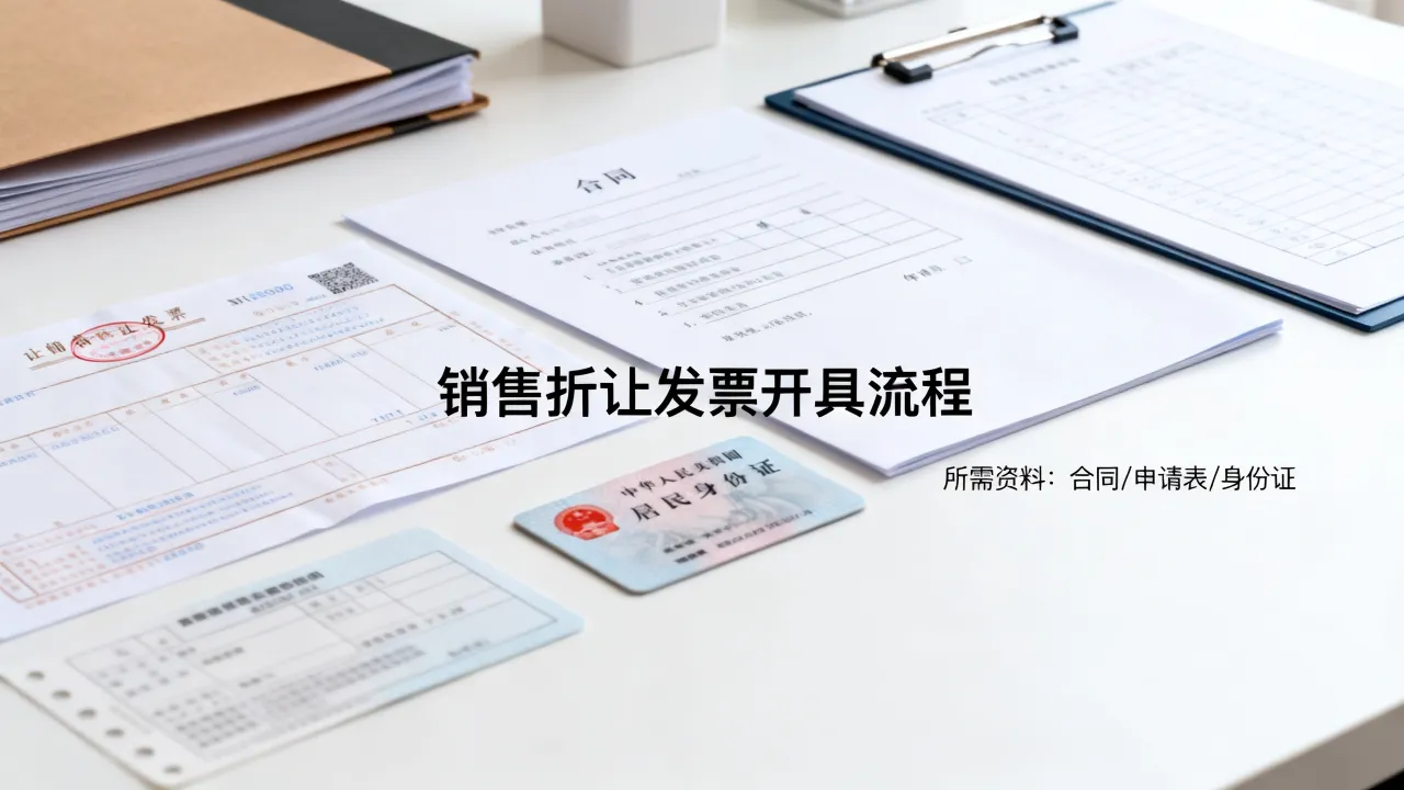 销售折让发票如何开,销售折让发票开具需要什么资料