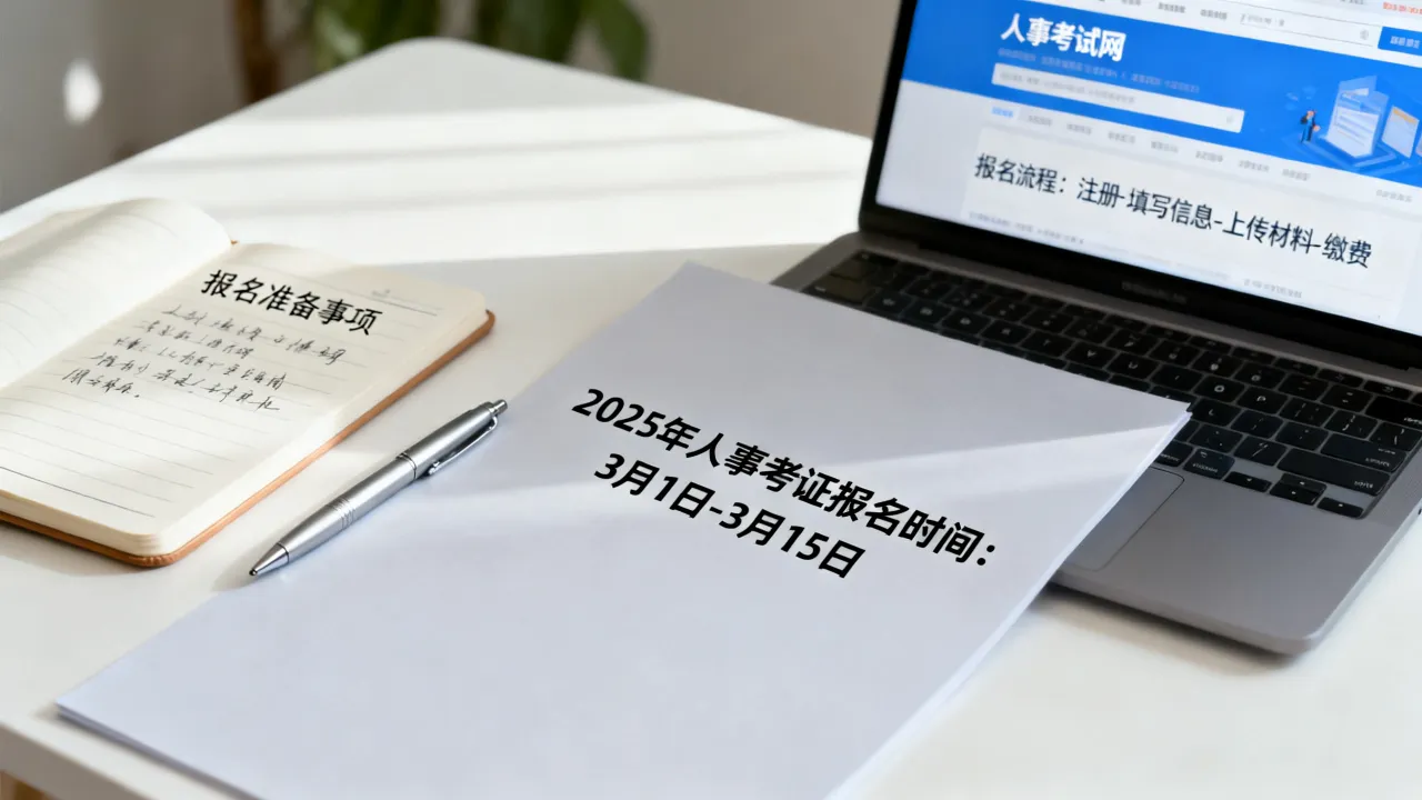 人事考证报名时间是什么时候?,2025年人事考证报名时间安排