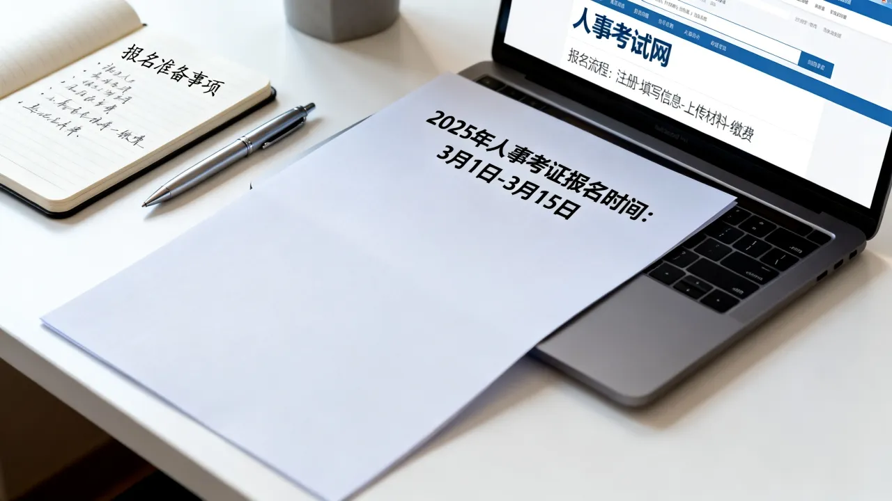 人事考证报名时间是什么时候?,2025年人事考证报名时间安排-图2 人事考证报名时间是什么时候?,2025年人事考证报名时间安排-图2