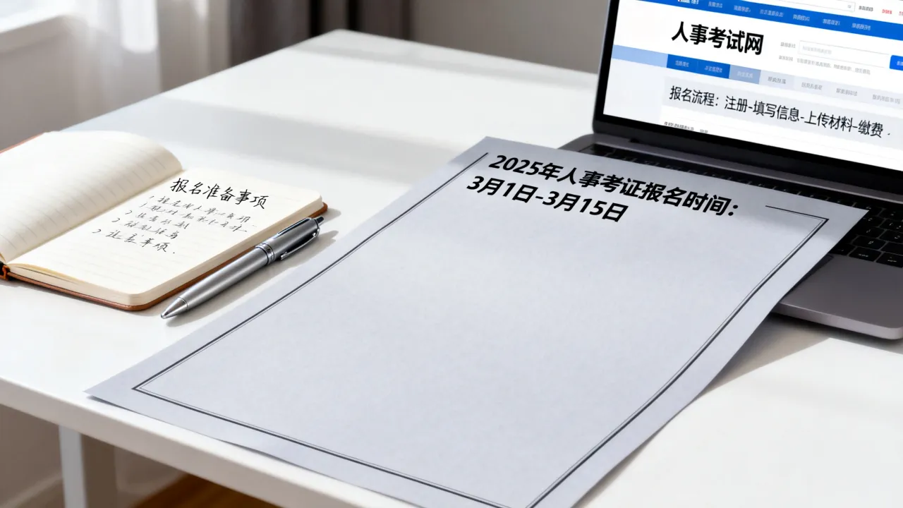 人事考证报名时间是什么时候?,2025年人事考证报名时间安排-图3 人事考证报名时间是什么时候?,2025年人事考证报名时间安排-图3