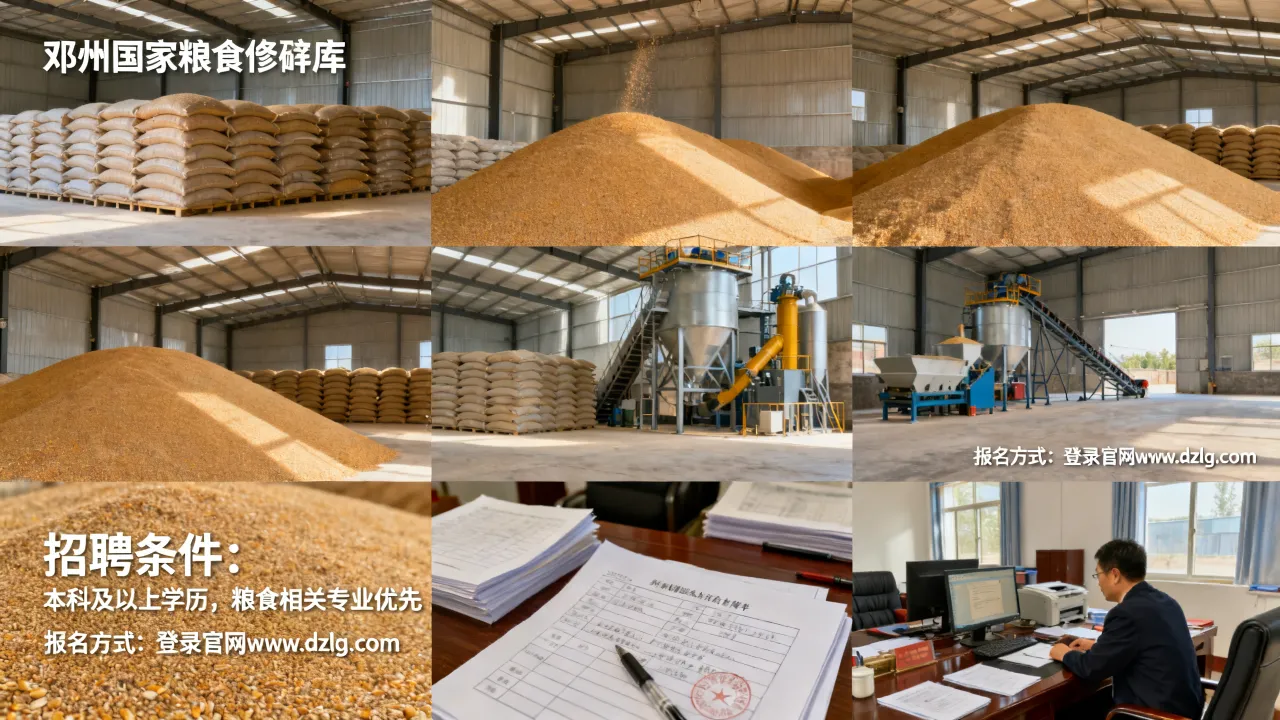 邓州国家粮食储备库招聘条件是什么,怎么报名?