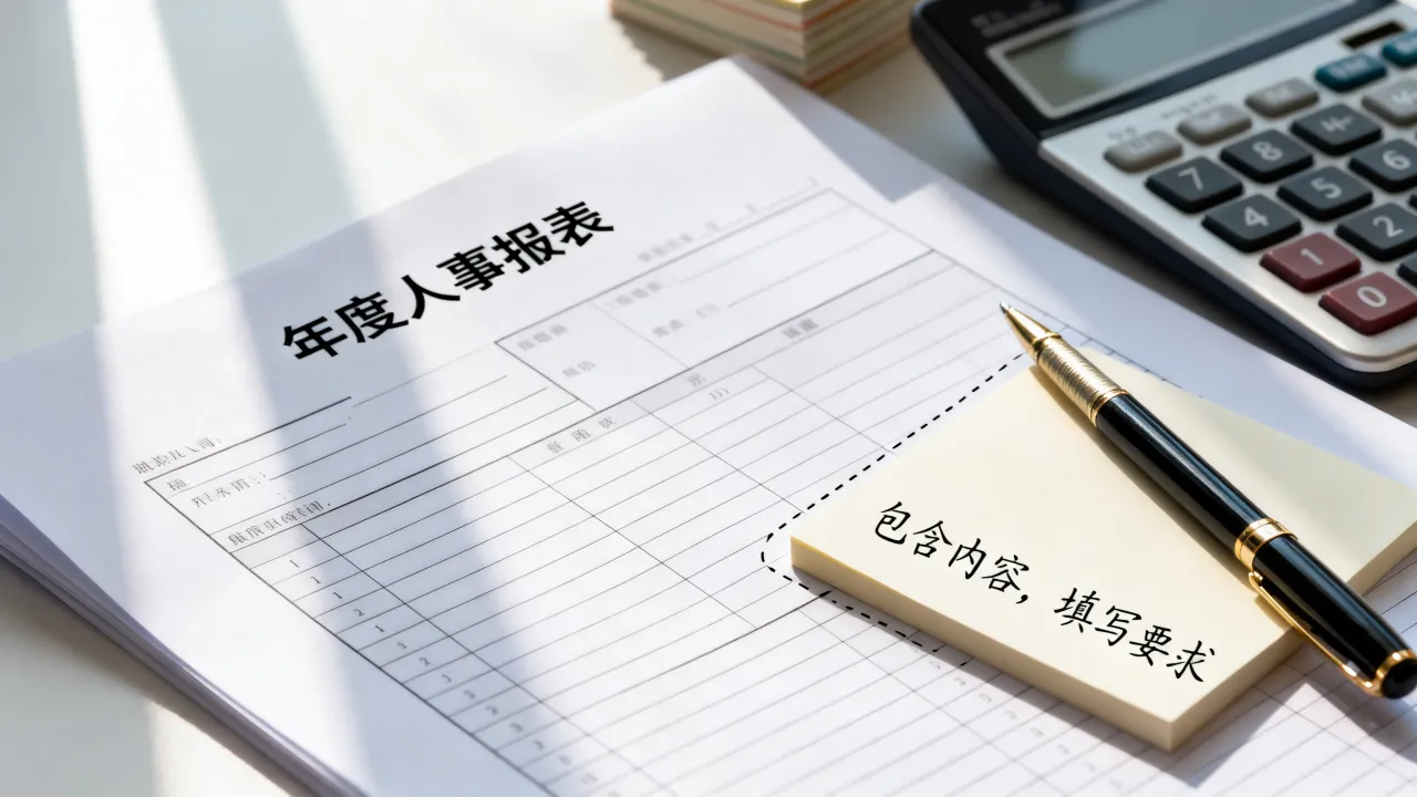 年度人事报表怎么做?,人事报表包含哪些内容及填写要求