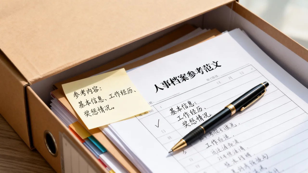 人事档案参考怎么写,人事档案参考范文模板哪里找?-图3 人事档案参考怎么写,人事档案参考范文模板哪里找?-图3