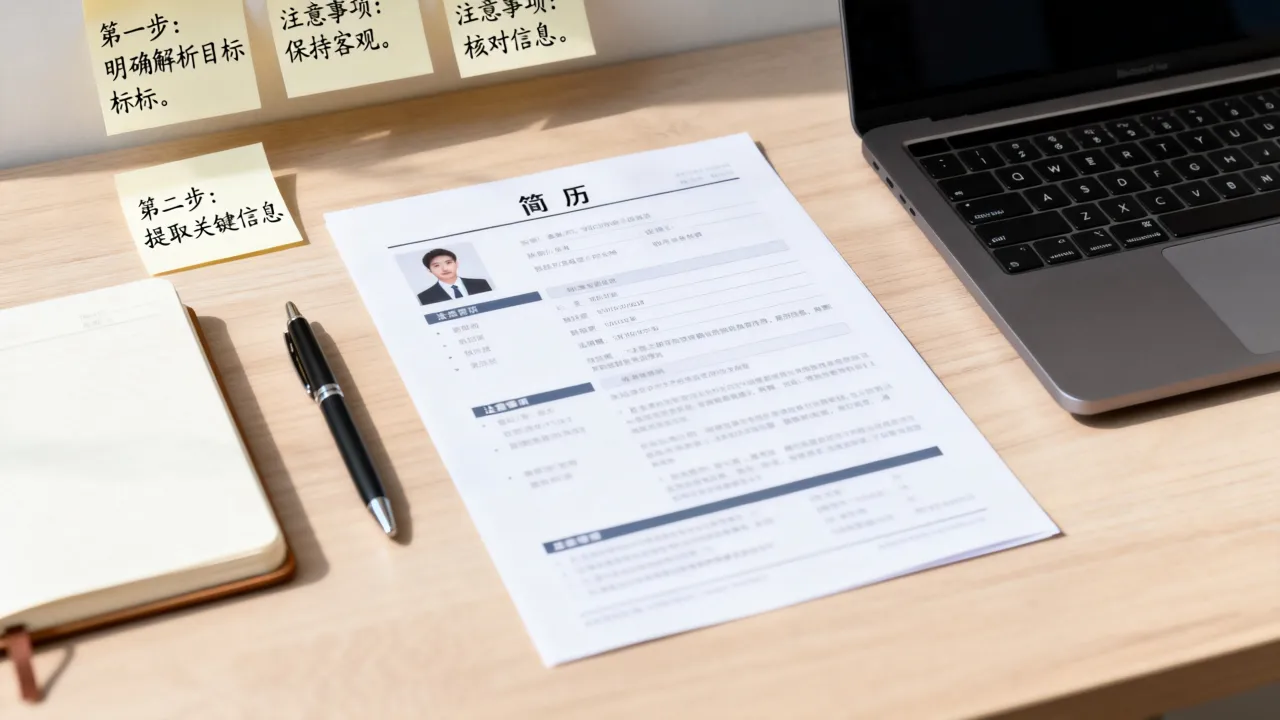 简历解析怎么写,简历解析的步骤和注意事项有哪些?-图3 简历解析怎么写,简历解析的步骤和注意事项有哪些?-图3