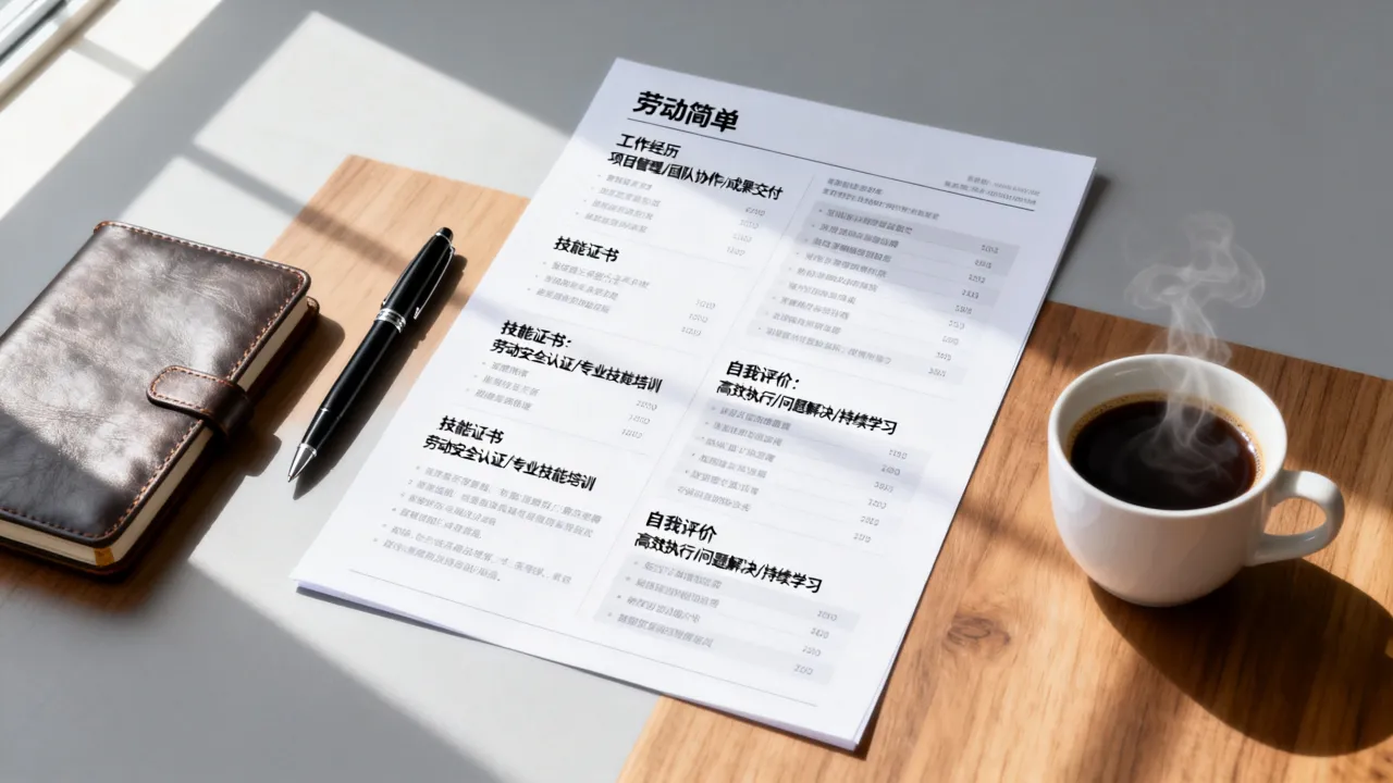 劳动简历怎么写才能突出优势,个人劳动简历自我评价怎么做-图2 劳动简历怎么写才能突出优势,个人劳动简历自我评价怎么做-图2