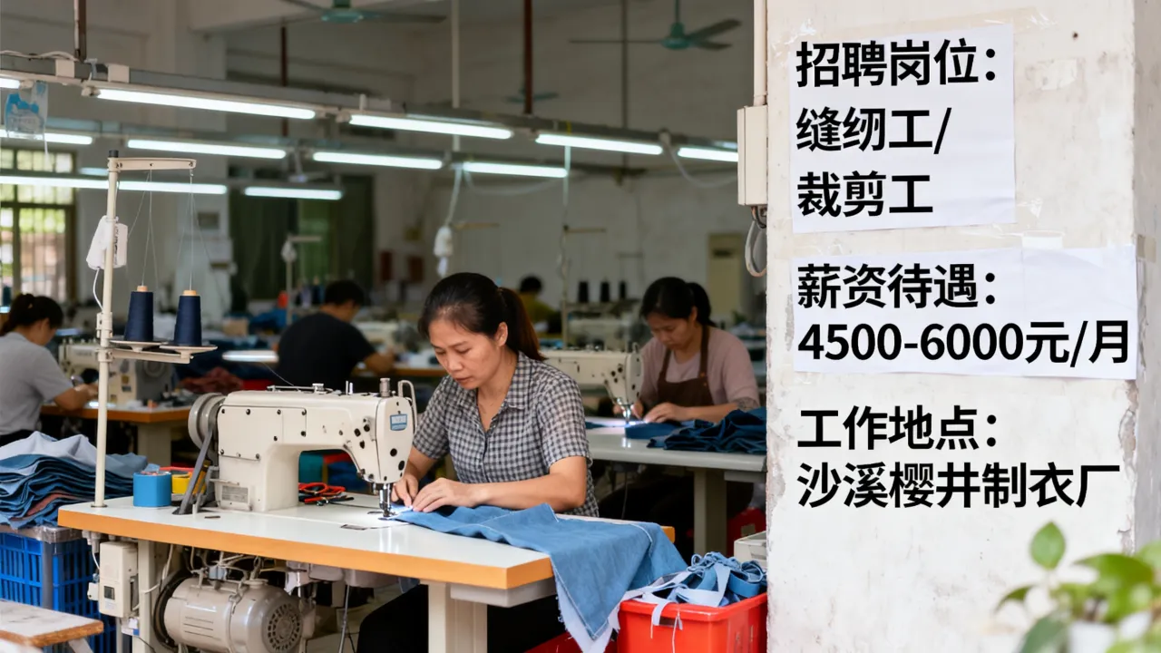 沙溪樱井制衣厂招聘是真的吗，薪资待遇怎么样，值得去吗-图3