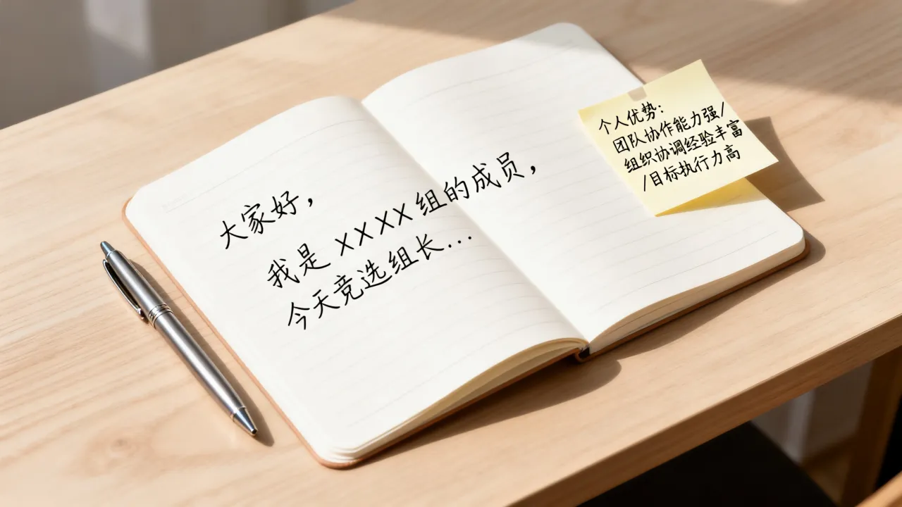 组长简介怎么写？优秀组长竞选自我介绍范文有哪些？-图3