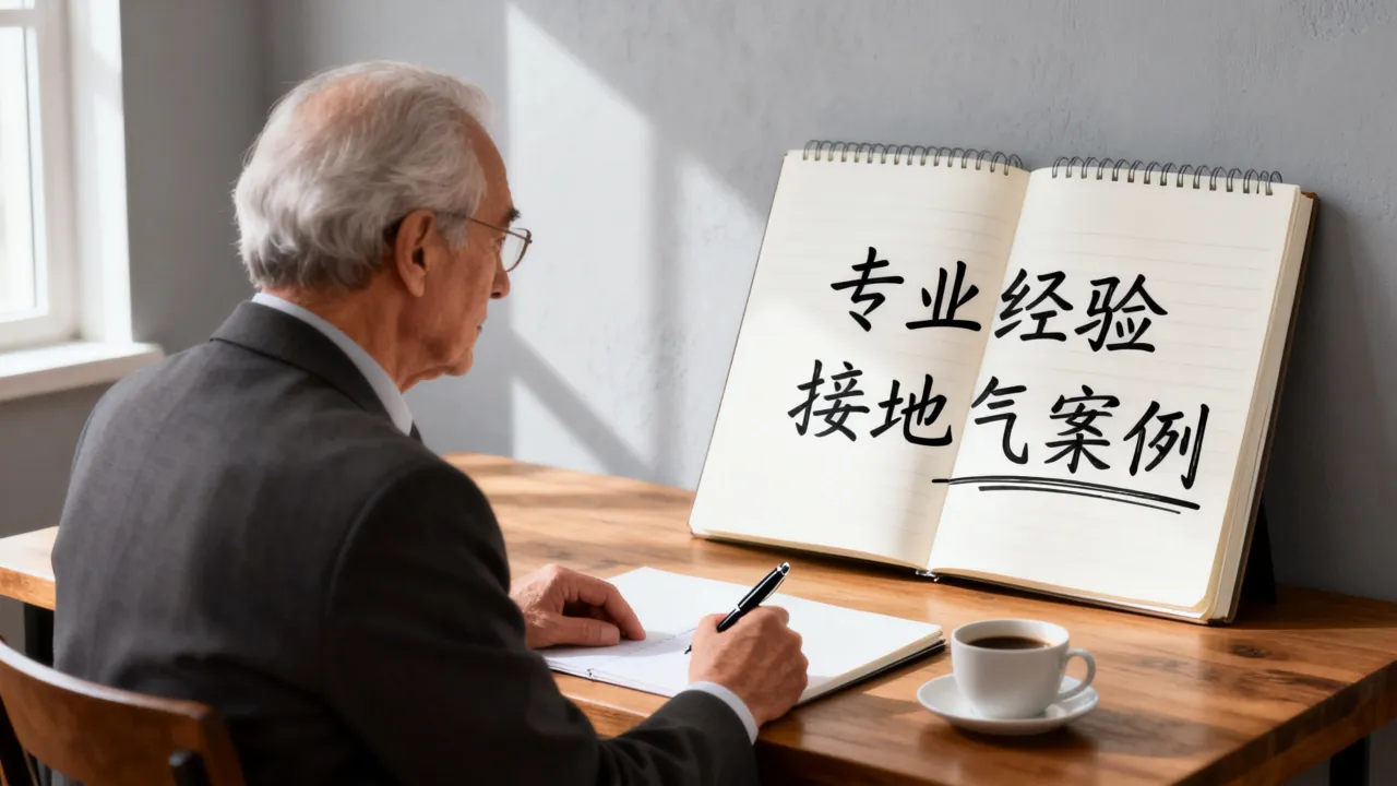 老顾问怎么写,如何写出专业又接地气的老顾问经验分享