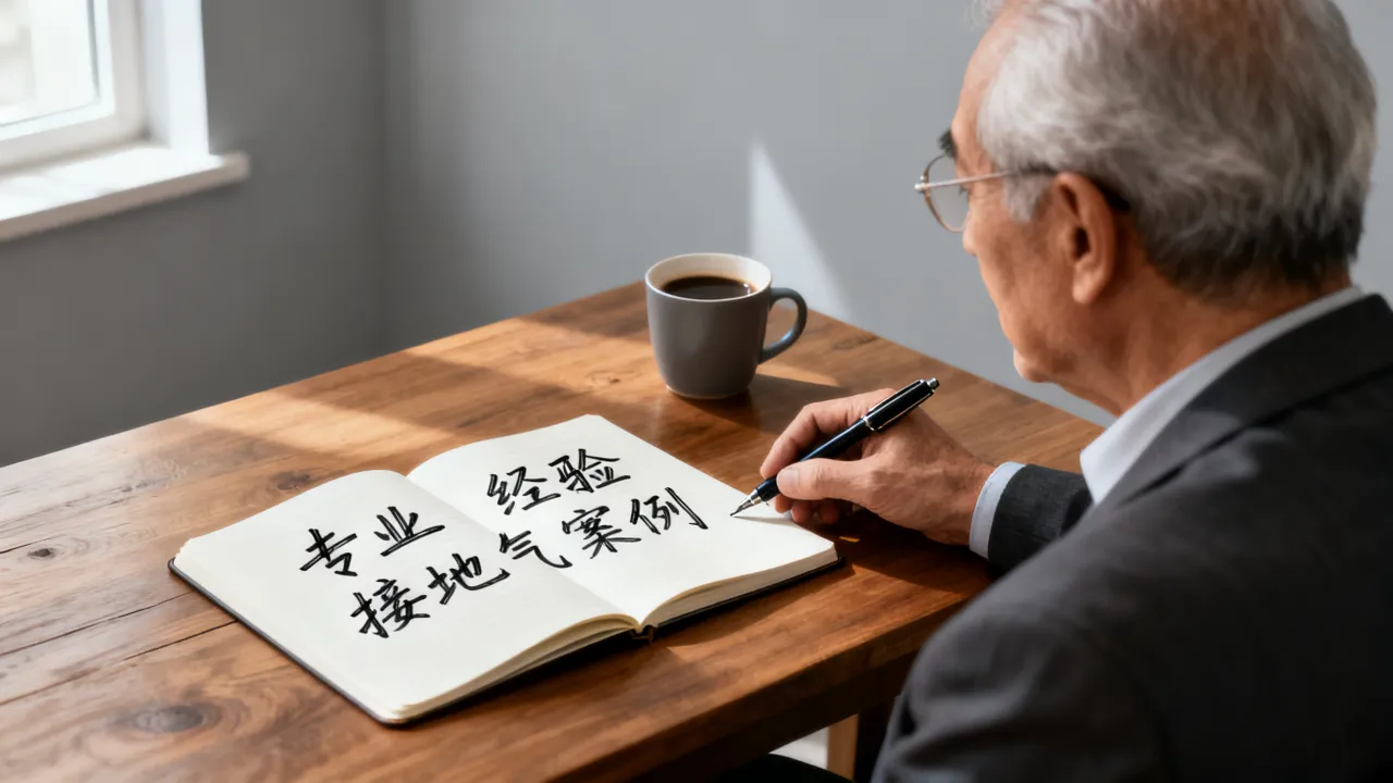 老顾问怎么写，如何写出专业又接地气的老顾问经验分享-图3