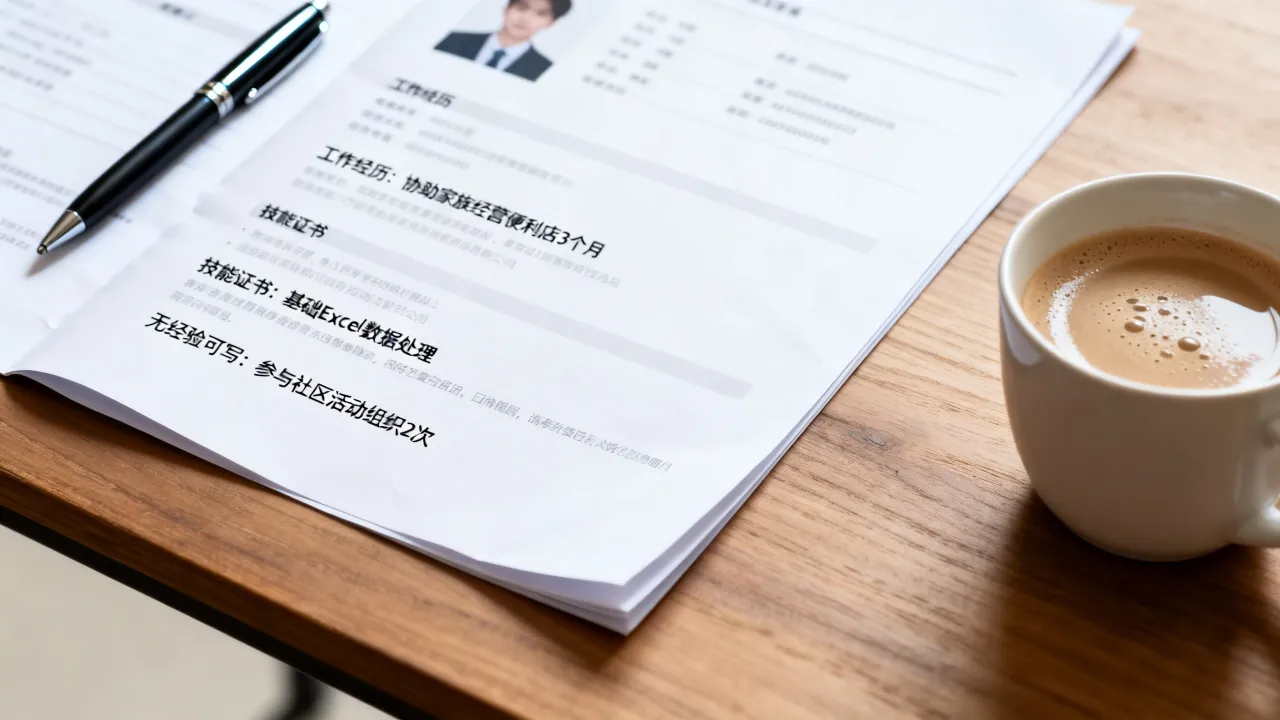 简历开店怎么写?无经验如何写进简历吸引HR?