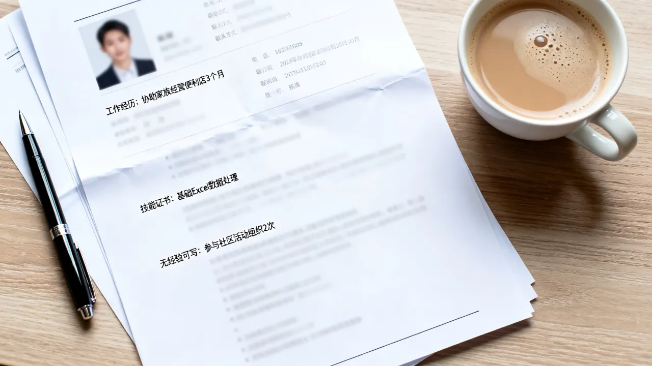 简历开店怎么写？无经验如何写进简历吸引HR？-图3