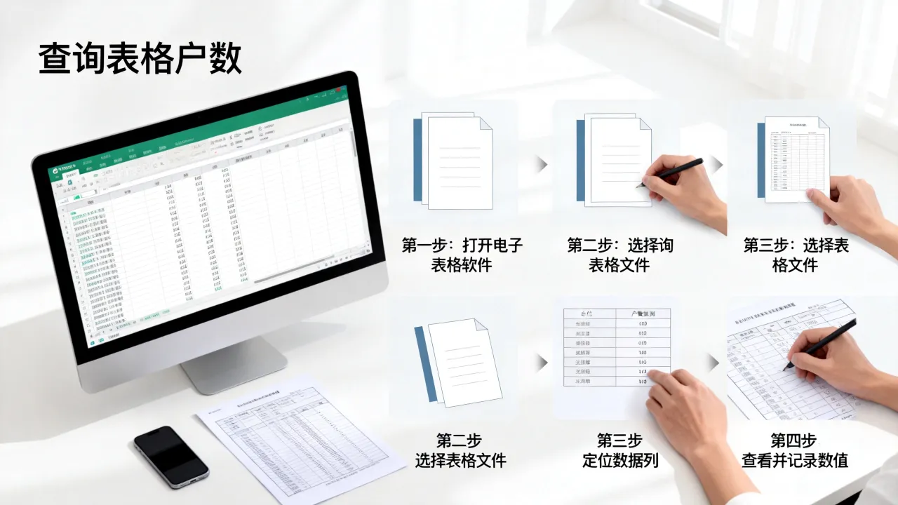 表格户数怎么查,详细查询步骤是什么?