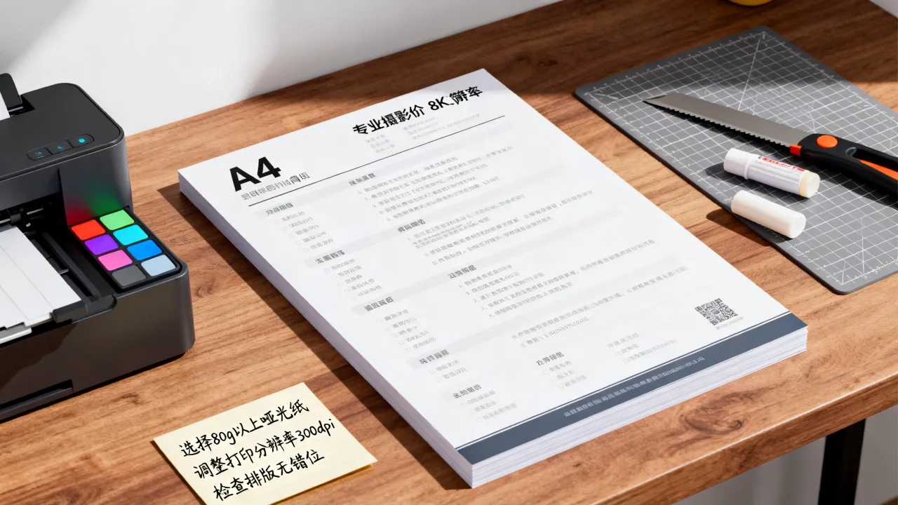 纸质简历怎么打印，有哪些打印方法和注意事项？-图3