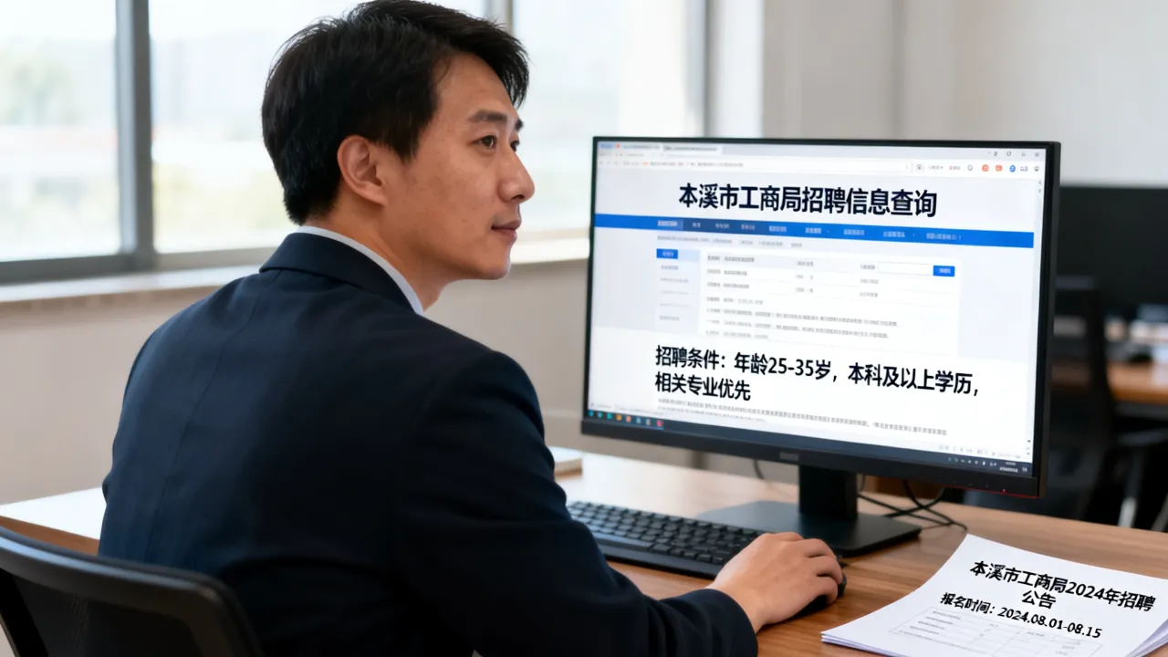 本溪市工商局招聘信息怎么查?,招聘条件是什么
