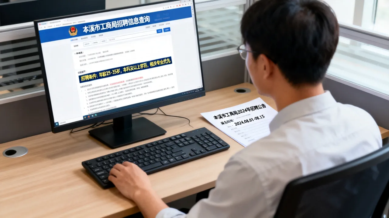 本溪市工商局招聘信息怎么查？，招聘条件是什么-图2