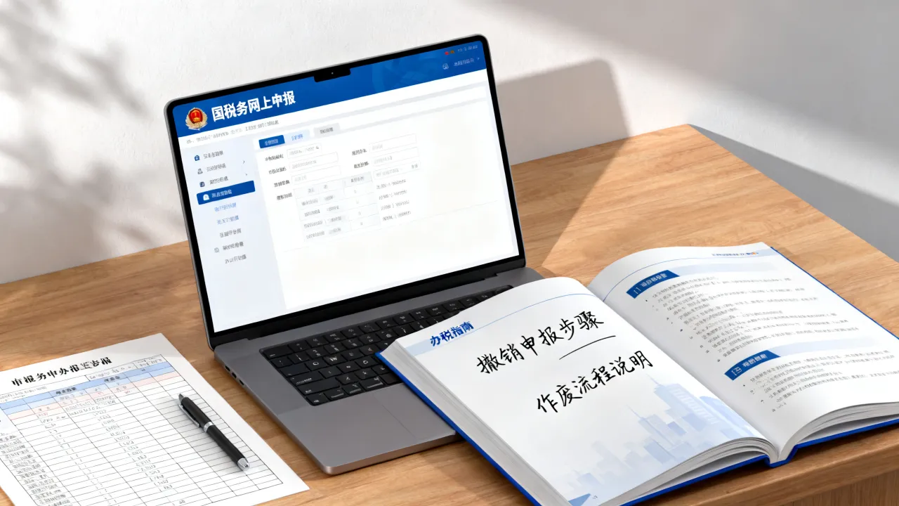 国税如何撤销网上申报,网上申报作废流程步骤?