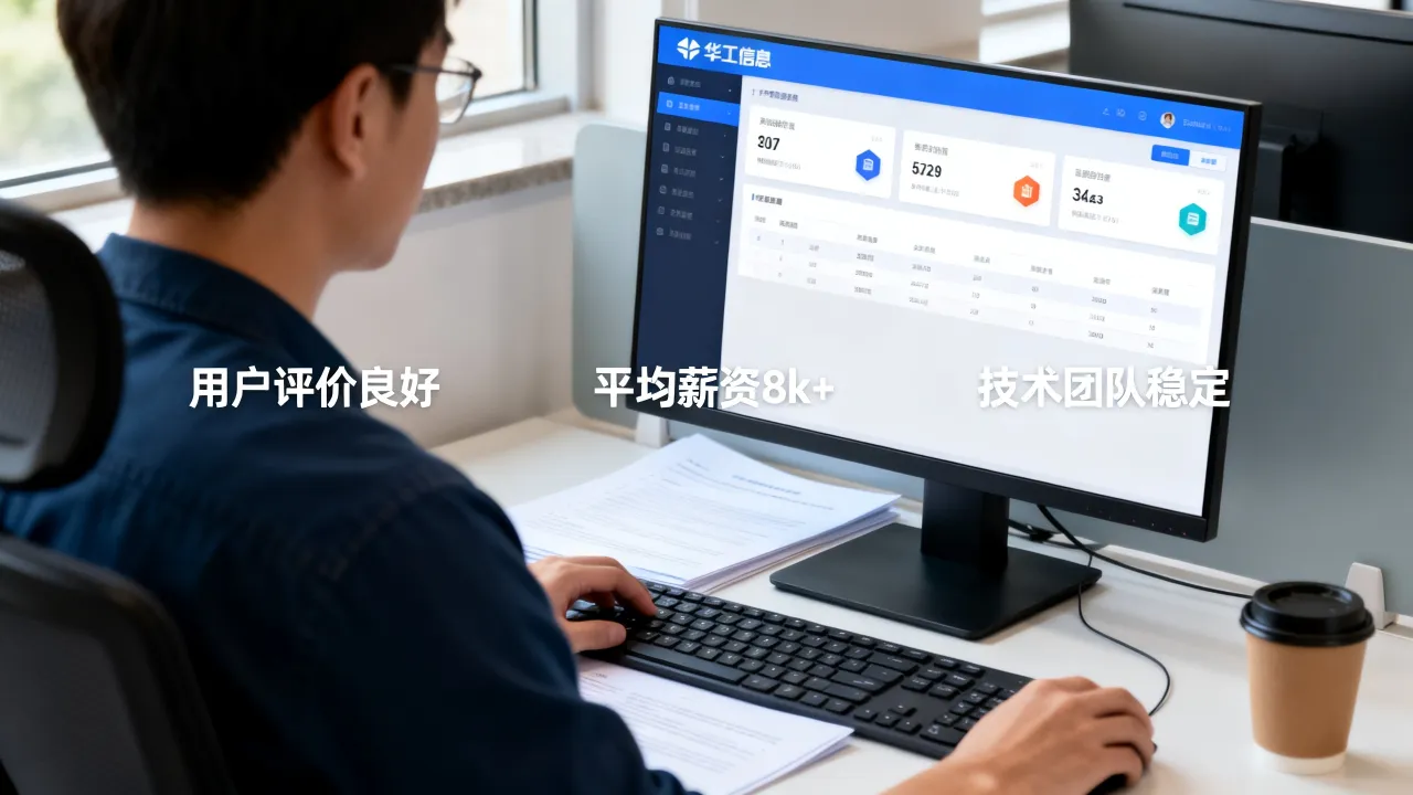 华工信息软件怎么样,华工信息软件靠谱吗工资待遇如何?-图2 华工信息软件怎么样,华工信息软件靠谱吗工资待遇如何?-图2
