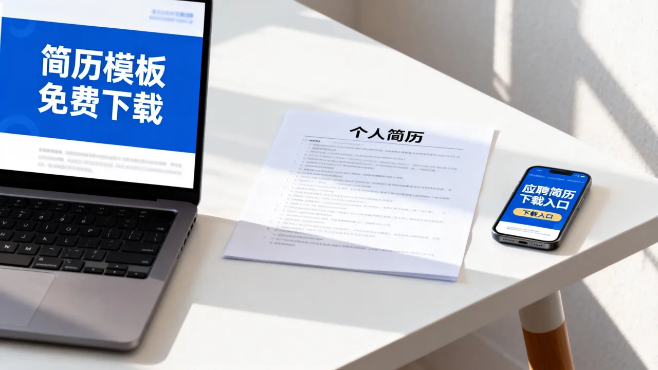 应聘简历怎么下载,个人简历模板免费下载哪里找?-图2 应聘简历怎么下载,个人简历模板免费下载哪里找?-图2