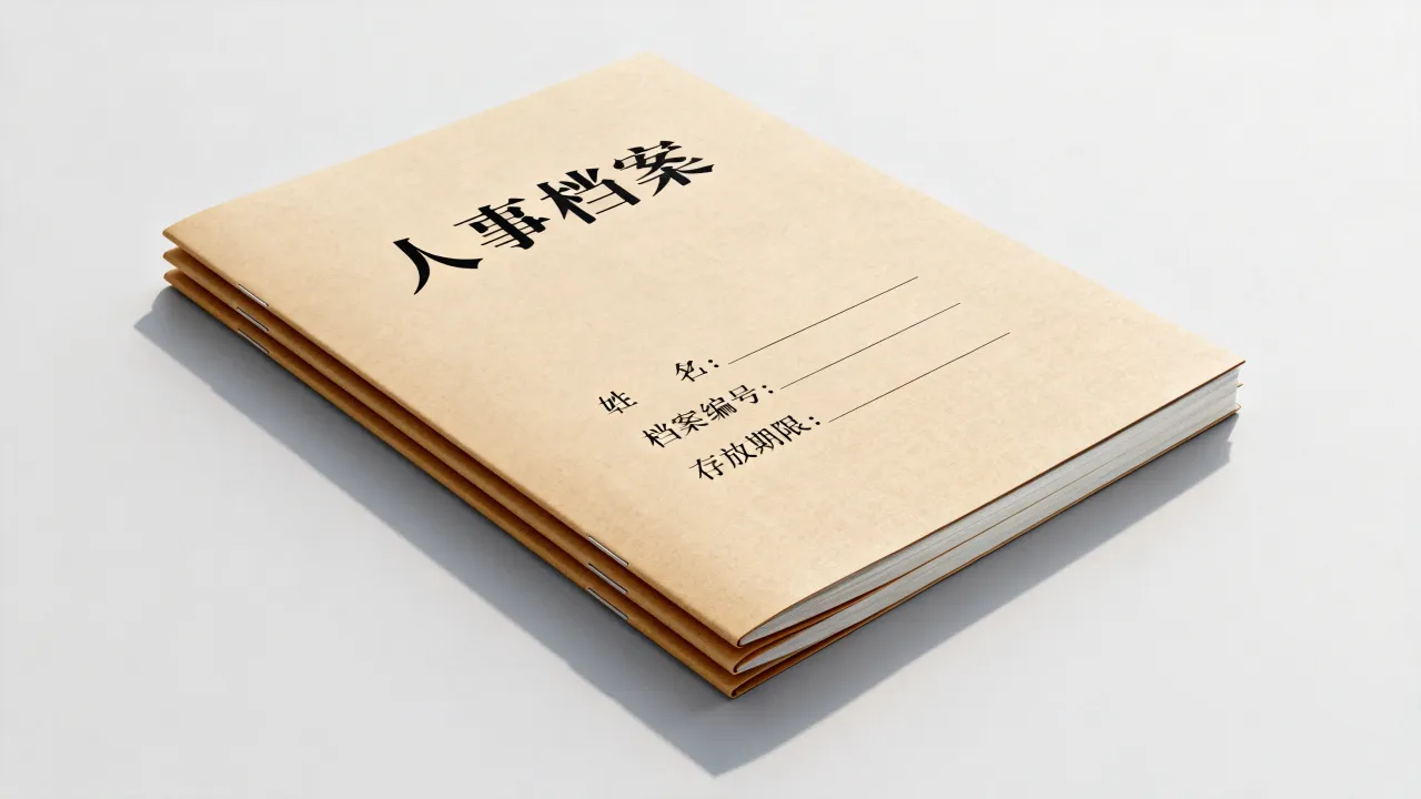 人事档案封皮怎么填写才规范，有没有标准模板可以下载？