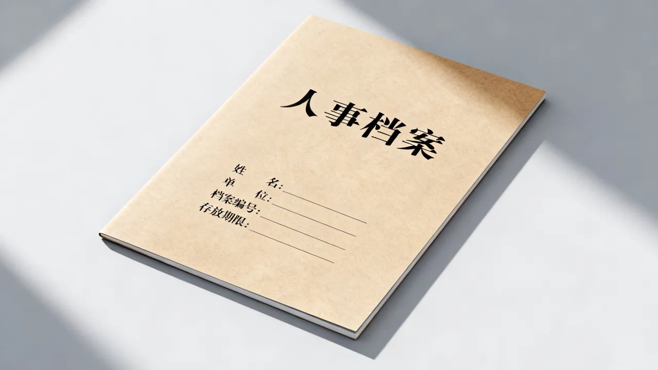 人事档案封皮怎么填写才规范，有没有标准模板可以下载？-图2