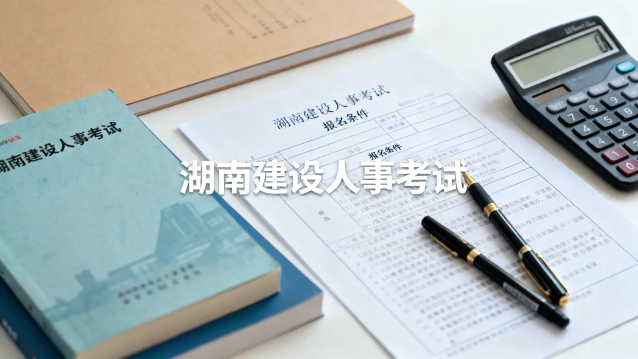湖南建设人事考试难不难？，报名条件有哪些-图2