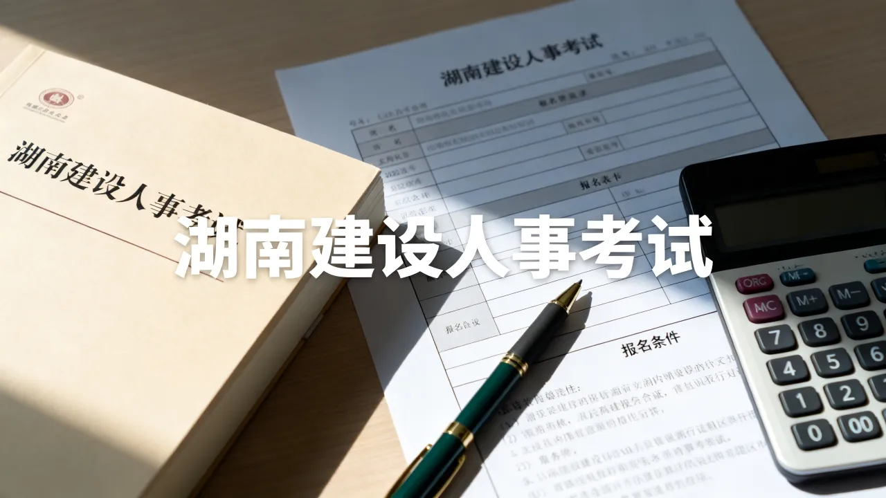 湖南建设人事考试难不难？，报名条件有哪些-图3