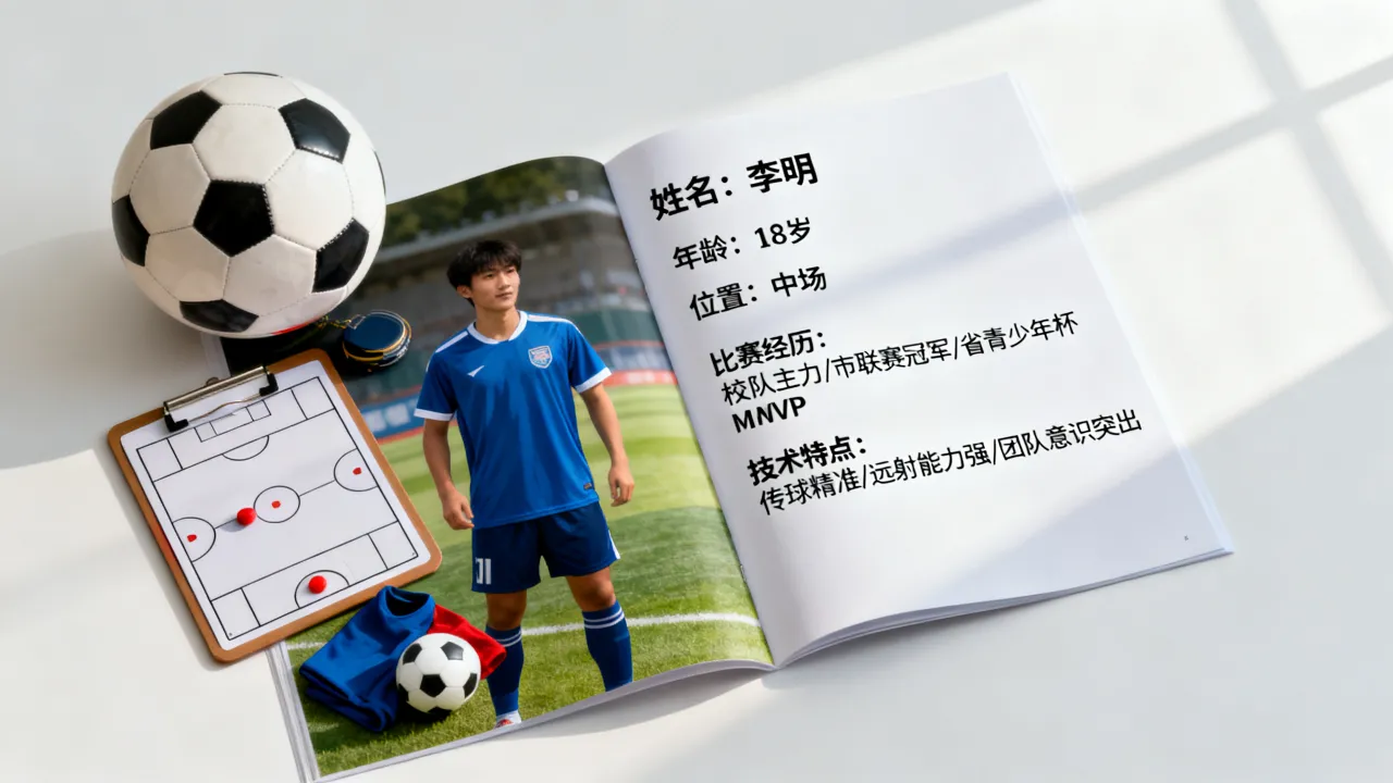 足球简历怎么写，突出哪些内容才能吸引球队教练