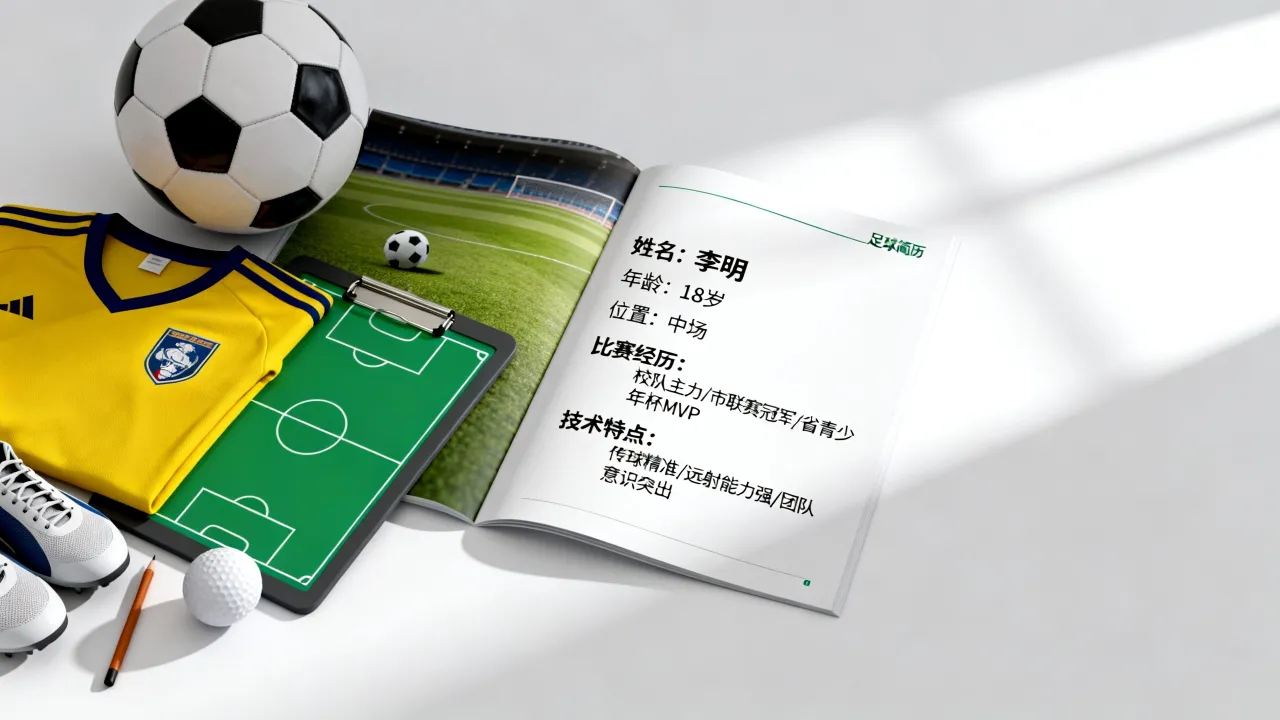 足球简历怎么写，突出哪些内容才能吸引球队教练-图2