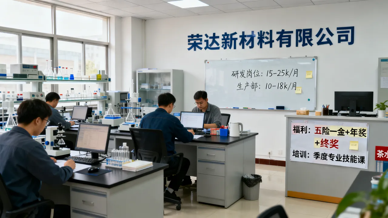 荣达新材料有限公司招聘吗?工资待遇怎么样,值得去吗?-图3 荣达新材料有限公司招聘吗?工资待遇怎么样,值得去吗?-图3