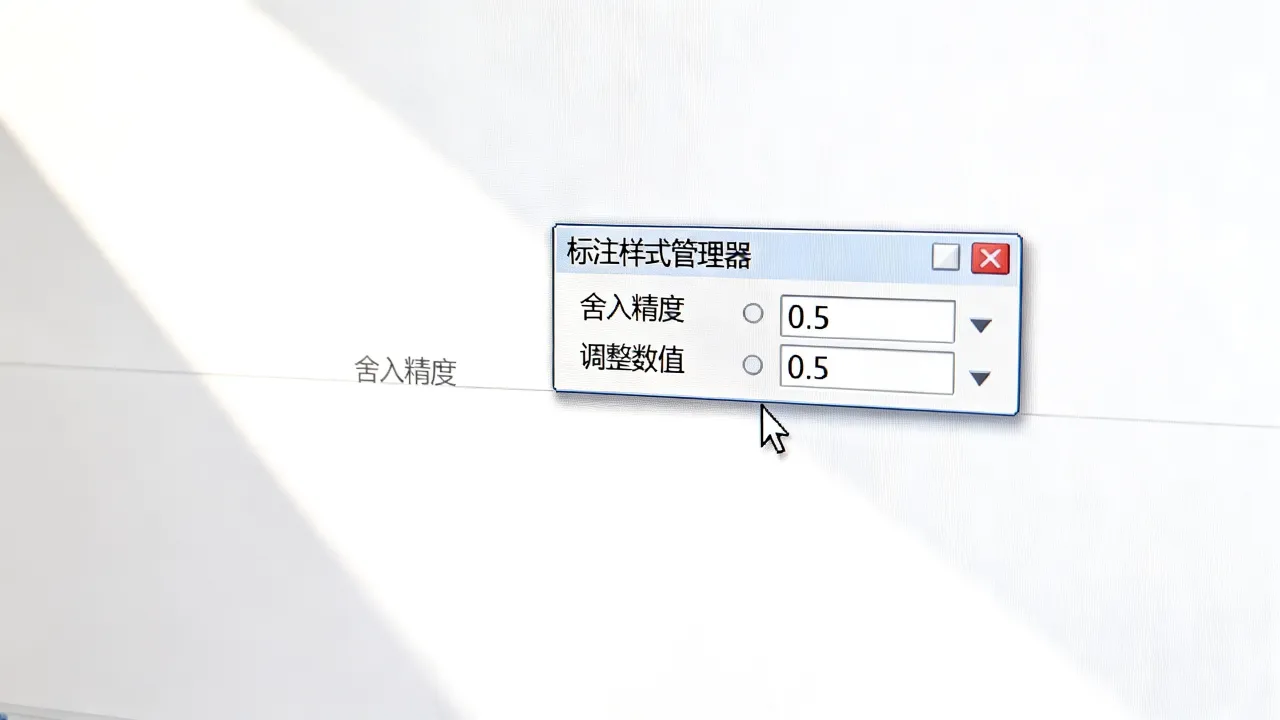 CAD舍入怎么调？AutoCAD标注舍入精度怎么设置