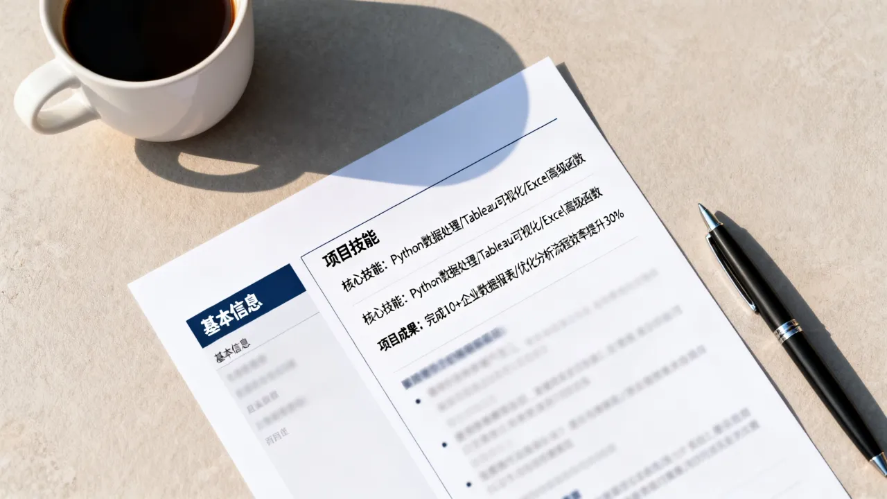 项目技能怎么写才能打动HR？简历项目技能描述最佳写法