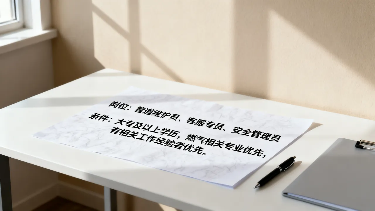 河源市天然气公司招聘岗位有哪些？河源市天然气公司招聘条件