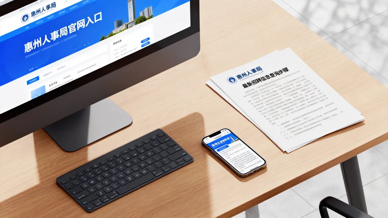 惠州人事局网官网入口在哪？怎么查询惠州人事局最新招聘信息？