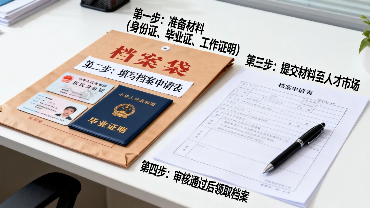 如何办理人事档案，具体的办理流程是什么？