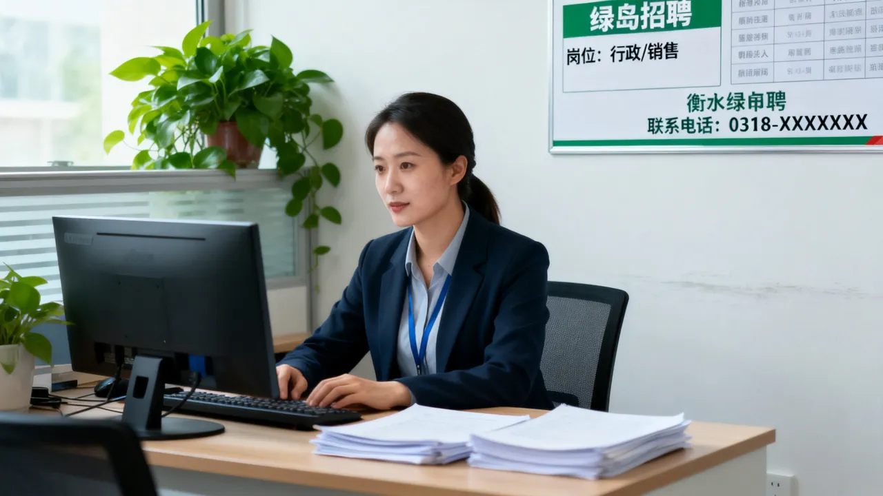 衡水市绿岛有招聘的吗，衡水市绿岛最新招聘信息在哪查-图1
