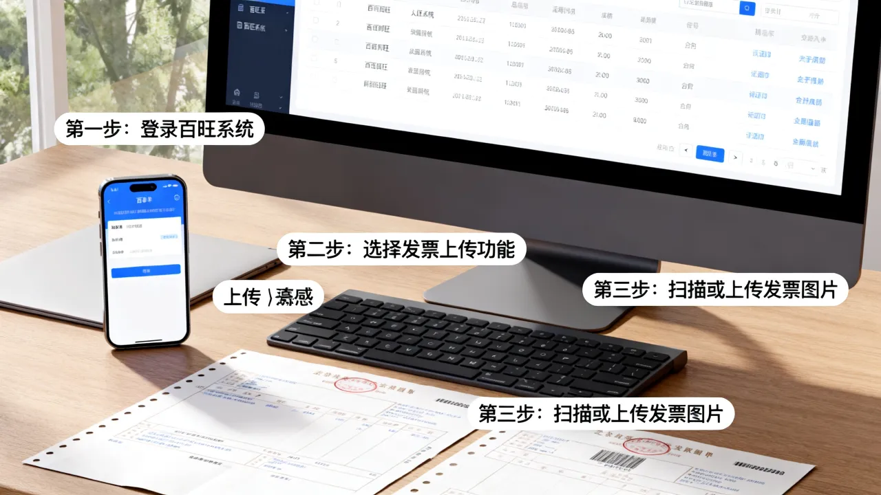 百旺如何上传发票，百旺发票上传操作步骤全解析