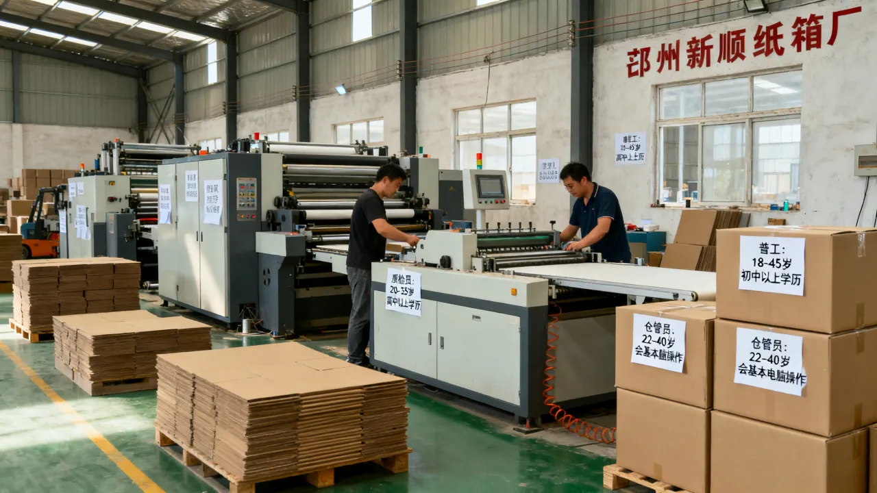 邳州新顺纸箱厂招聘吗,现在有哪些岗位在招人-图2 邳州新顺纸箱厂招聘吗,现在有哪些岗位在招人-图2