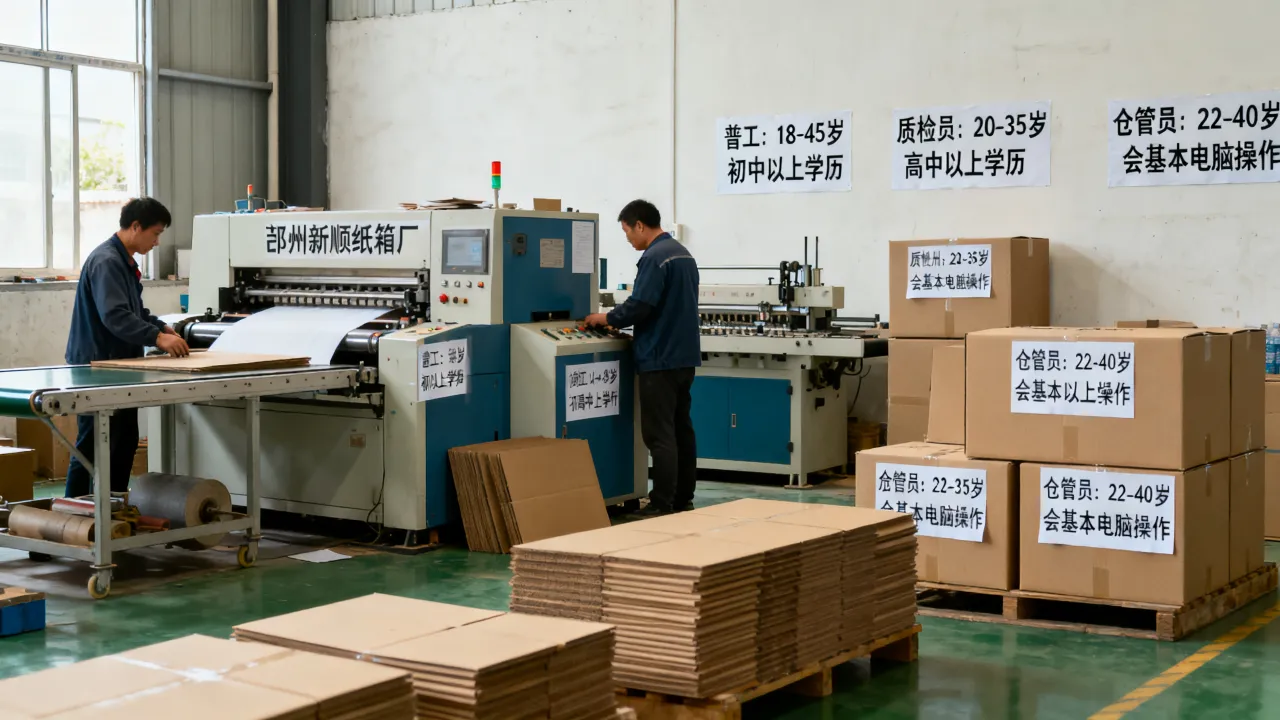 邳州新顺纸箱厂招聘吗,现在有哪些岗位在招人-图3 邳州新顺纸箱厂招聘吗,现在有哪些岗位在招人-图3