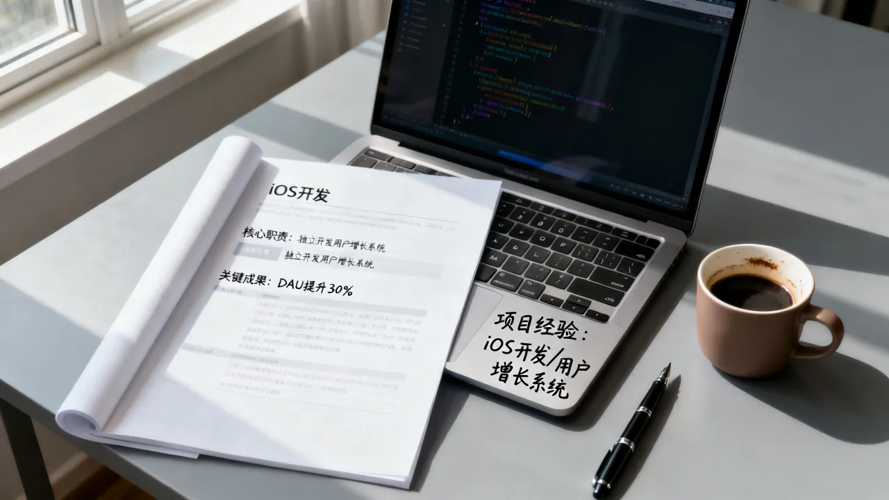 iOS简历怎么写?如何突出项目经验吸引面试官?-图1 iOS简历怎么写?如何突出项目经验吸引面试官?-图1