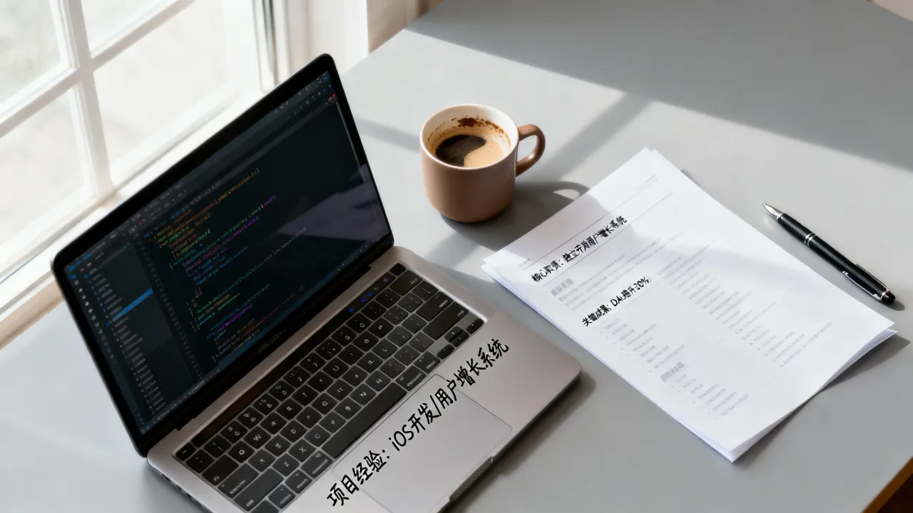 iOS简历怎么写?如何突出项目经验吸引面试官?-图2 iOS简历怎么写?如何突出项目经验吸引面试官?-图2