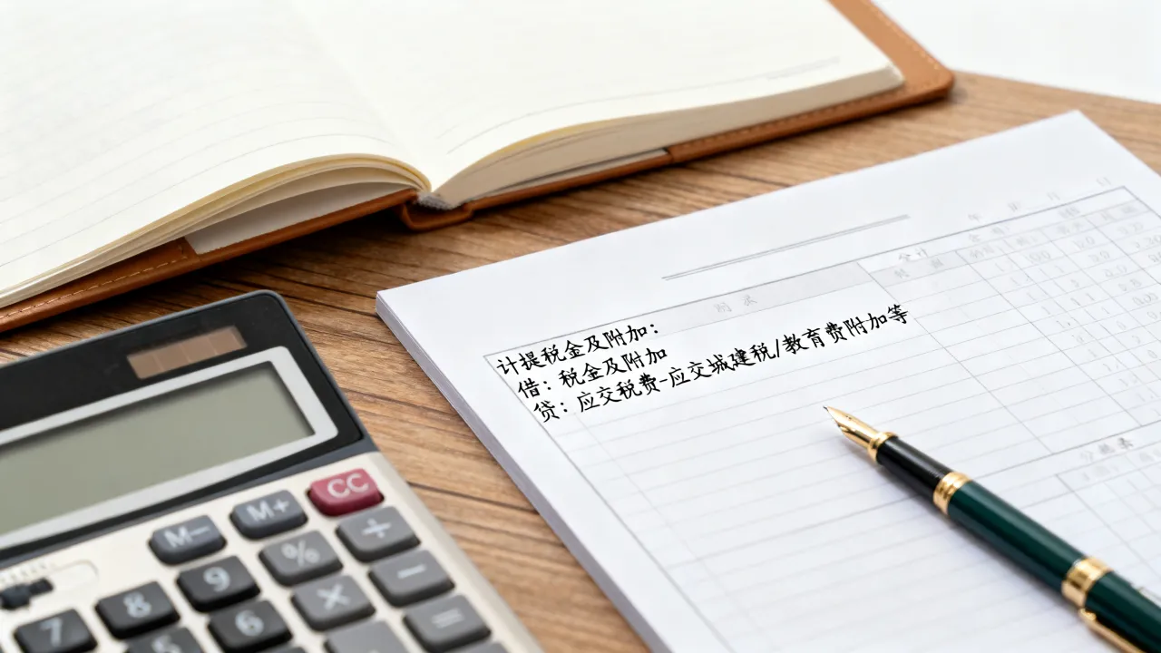如何计提税金及附加，计提税金及附加的会计分录怎么做？